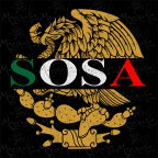 Decal Mexican Eagle with your Name - Gicela Aleman