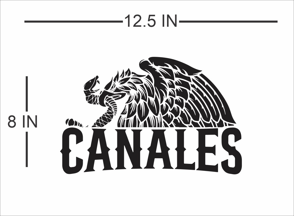 CUSTOM HALF EAGLE DECAL – PERSONALIZED WITH YOUR NAME - Gicela Aleman