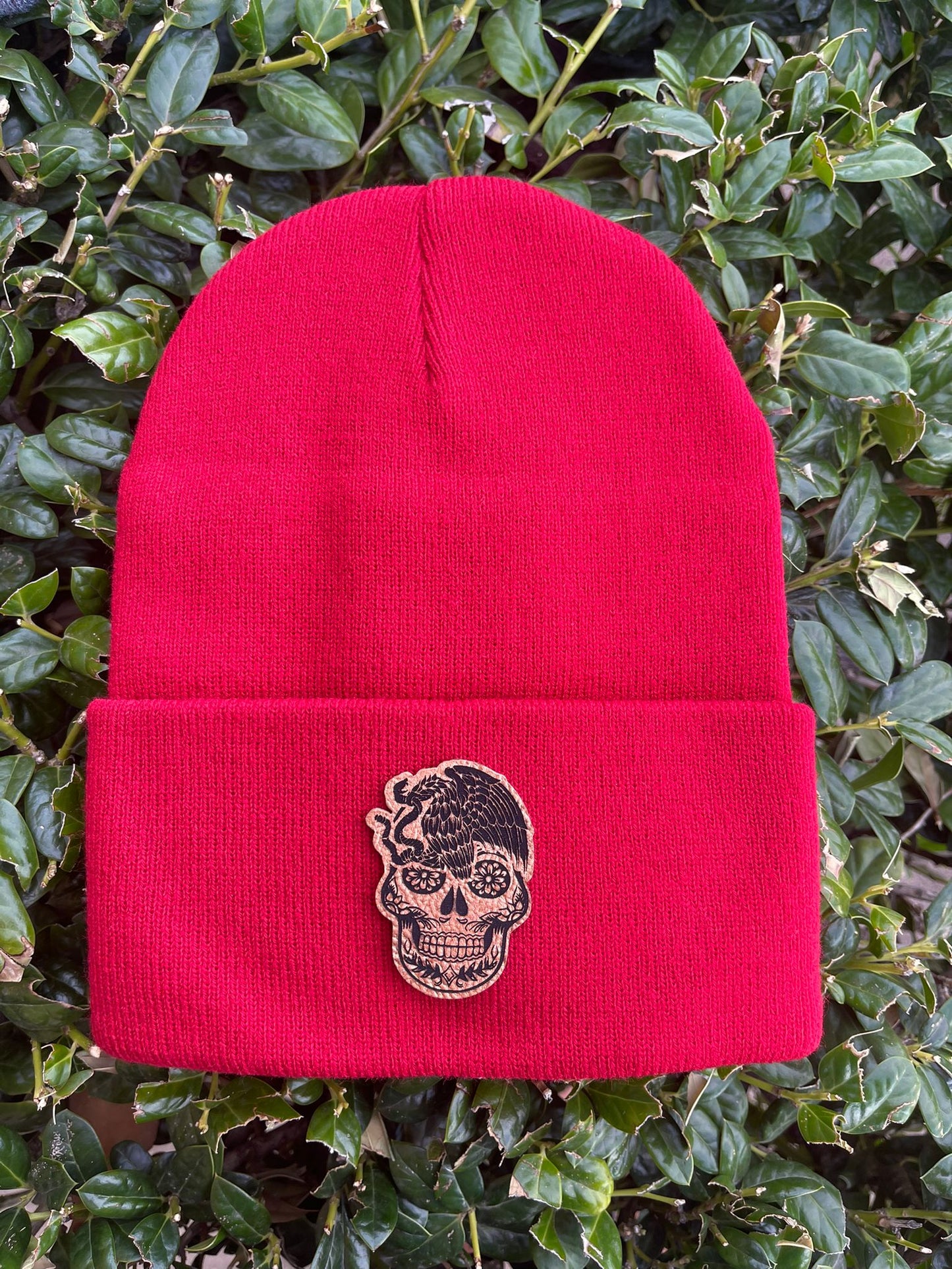 BEANIE SUGAR SKULL, ADD YOUR NAME OPTIONAL - Gicela Aleman