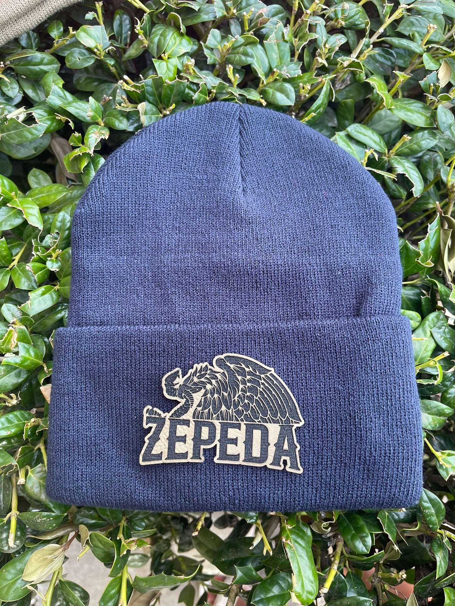 BEANIE MEXICAN EAGLE WITH YOUR LAST NAME - Gicela Aleman