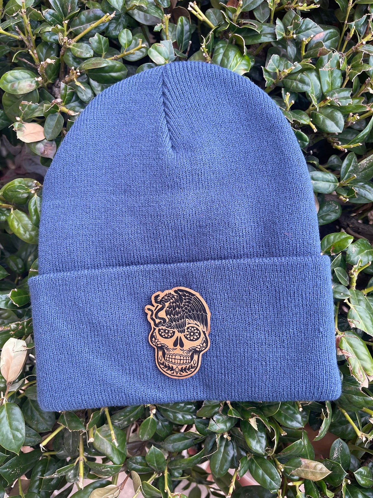 BEANIE SUGAR SKULL, ADD YOUR NAME OPTIONAL - Gicela Aleman