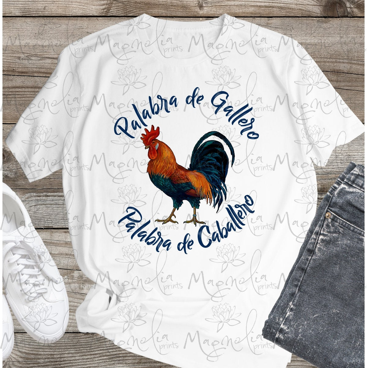 Palabra de gallero palabra de caballero shirt - Gicela Aleman