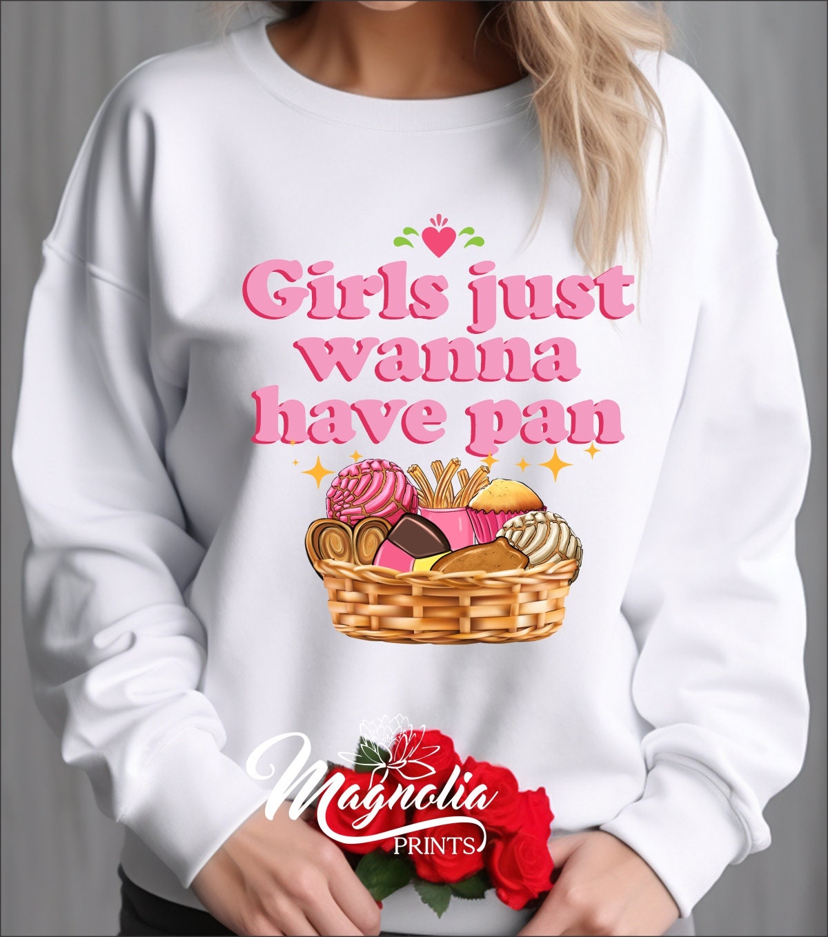 Girls Just Wanna Have Pan Sweatshirt - Gicela Aleman
