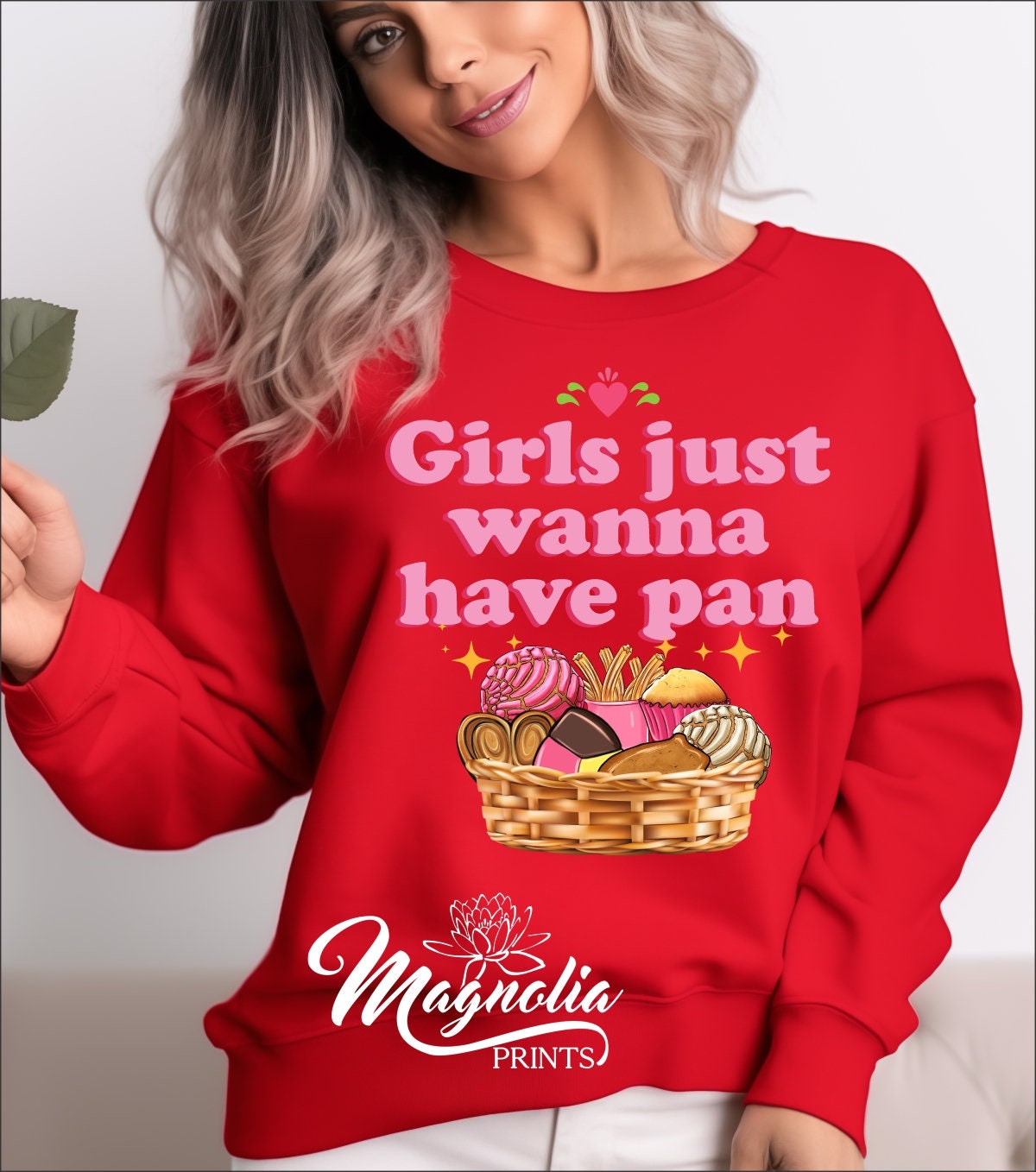 Girls Just Wanna Have Pan Sweatshirt - Gicela Aleman
