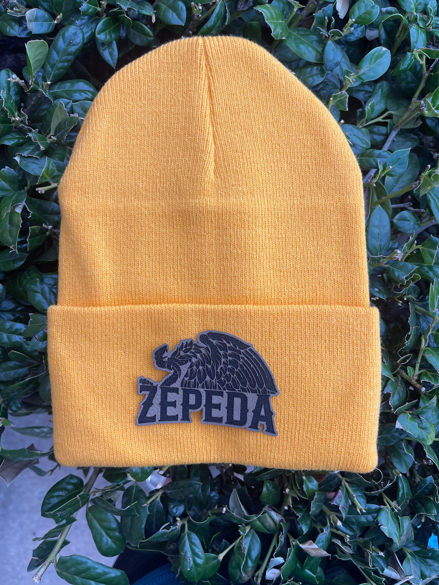 BEANIE MEXICAN EAGLE WITH YOUR LAST NAME - Gicela Aleman