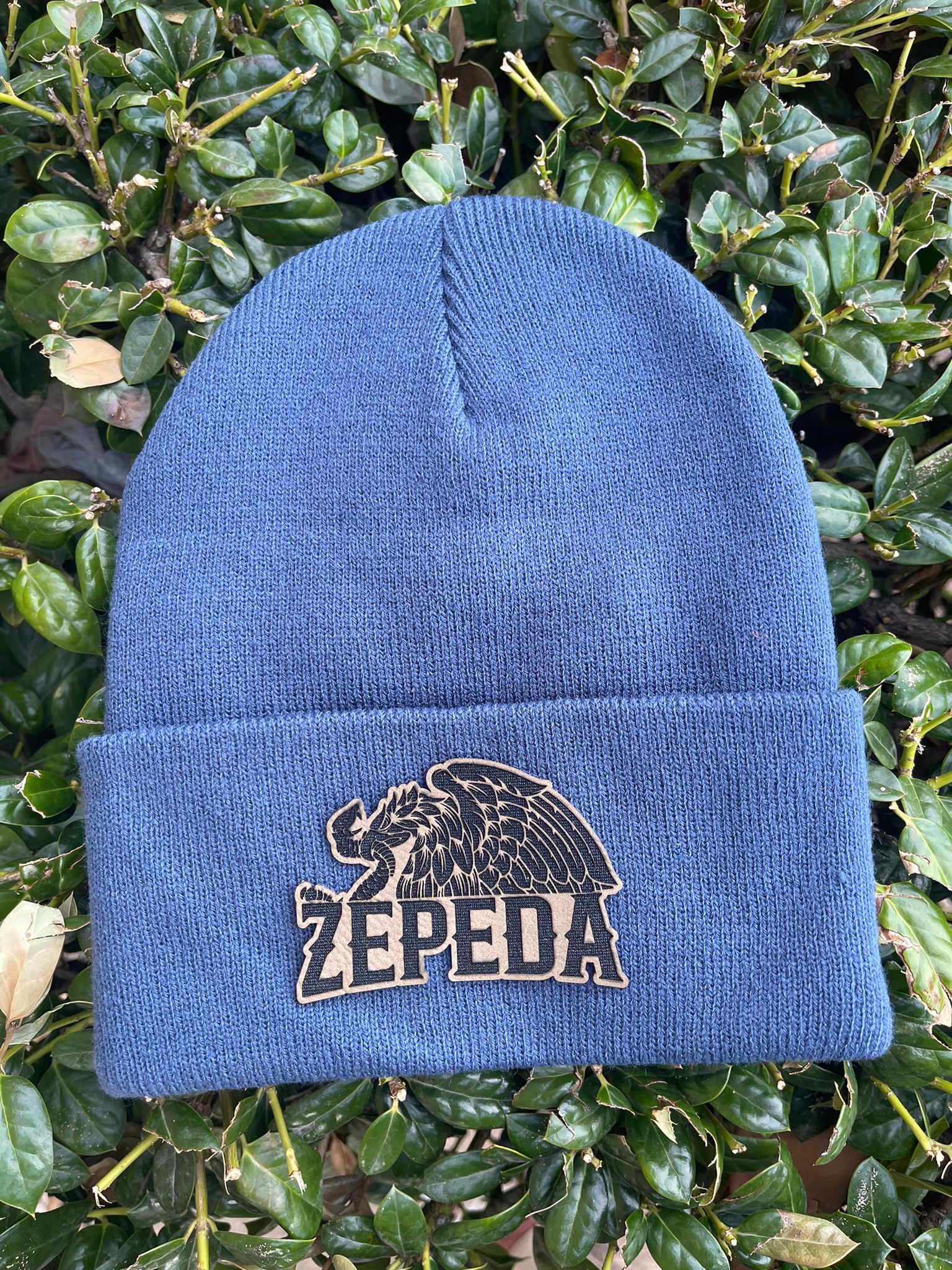 BEANIE MEXICAN EAGLE WITH YOUR LAST NAME - Gicela Aleman