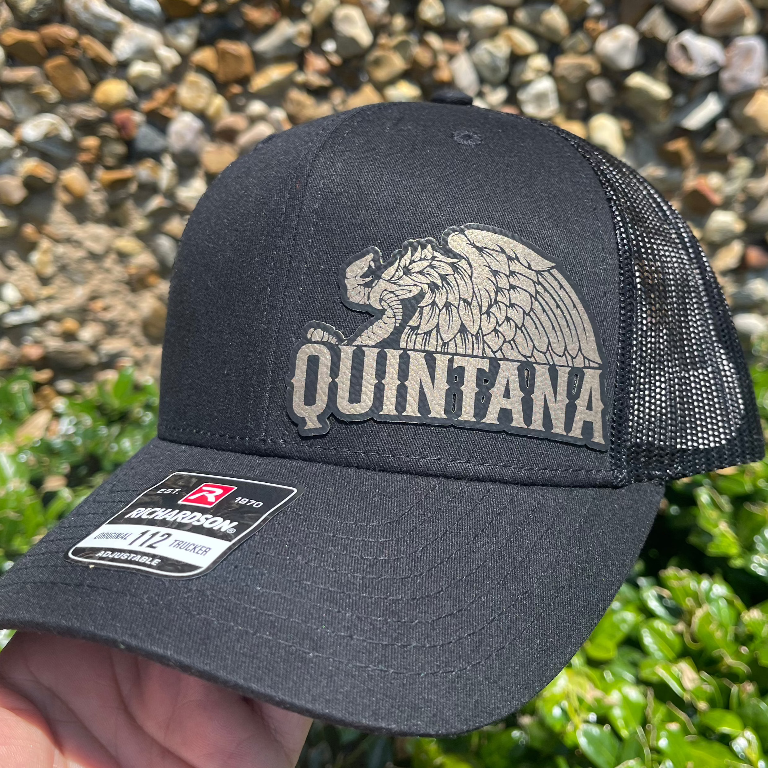 CUSTOM HAT  MEXICAN EAGLE WITH YOUR NAME - Gicela Aleman