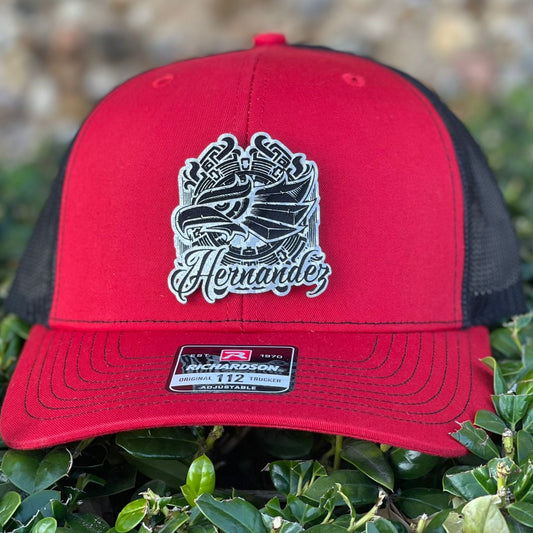 CUSTOM HAT  MEXICAN EAGLE WITH YOUR NAME - Gicela Aleman