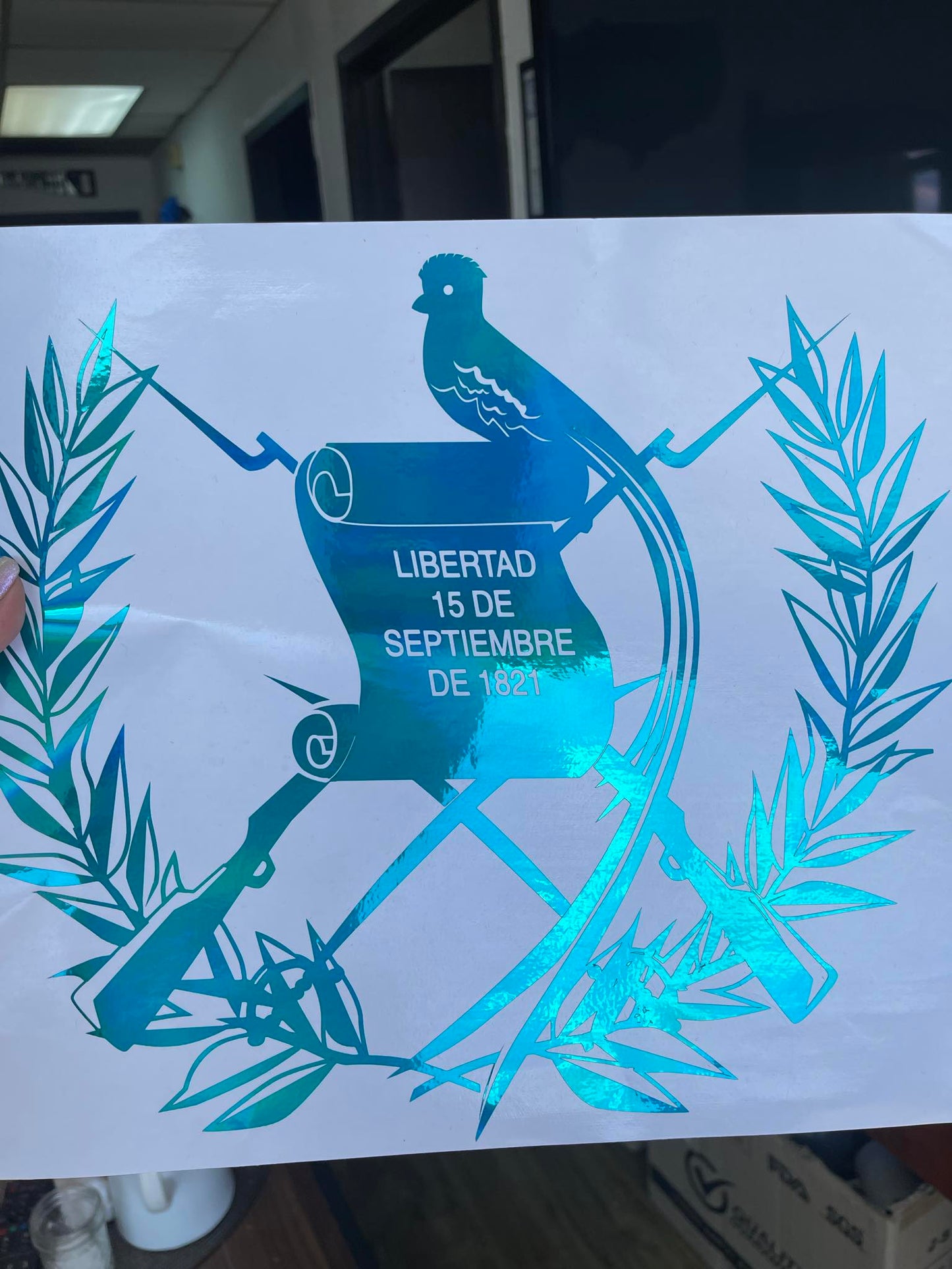 Guatemala  Decal - Gicela Aleman