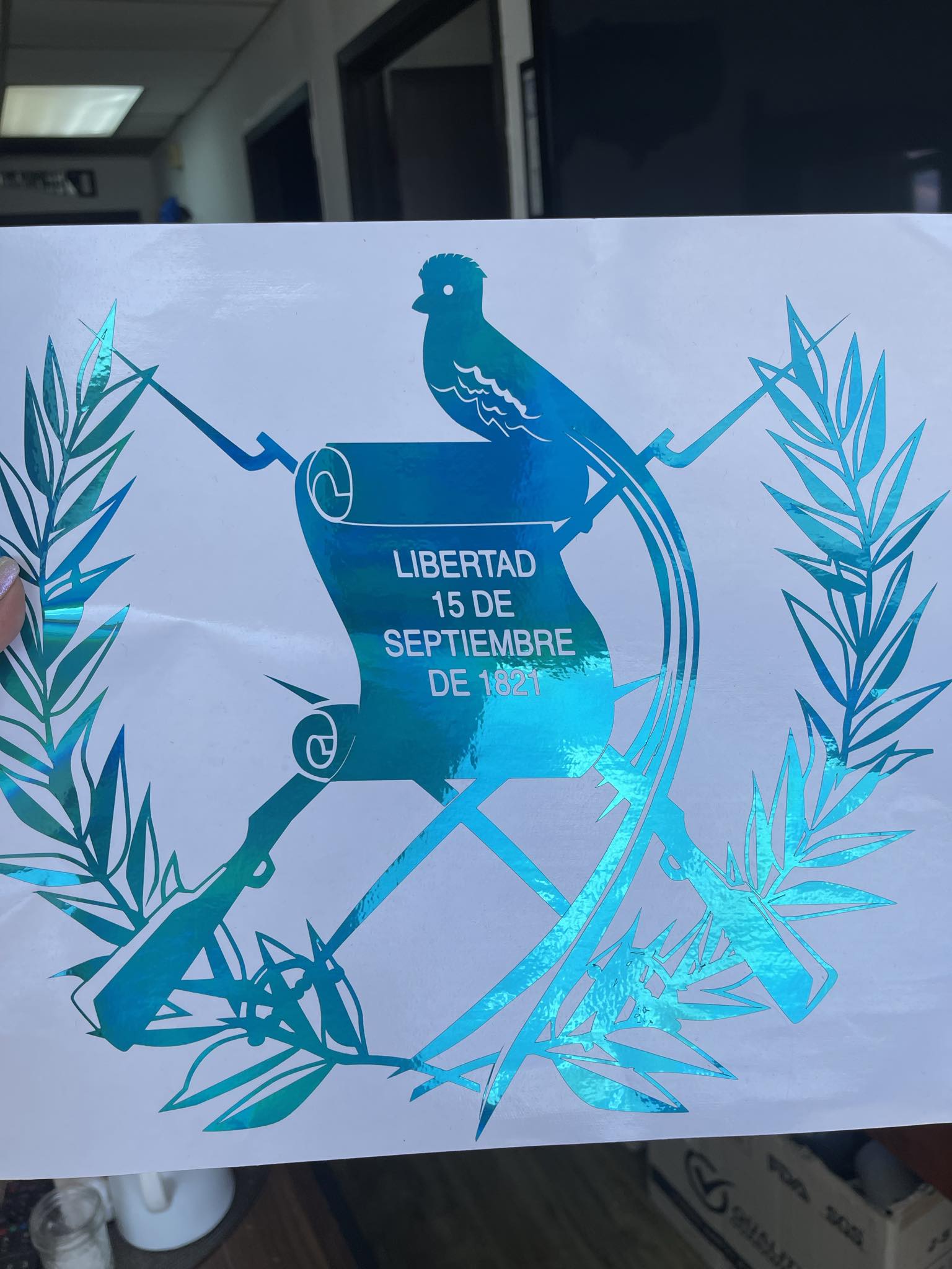Guatemala  Decal - Gicela Aleman
