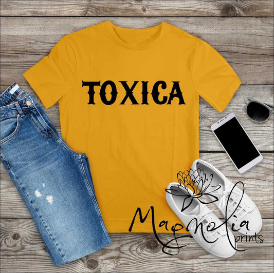 T-shirt / toxica /  soft tee / country girl / mom tee / gift for her / shirt / - Gicela Aleman