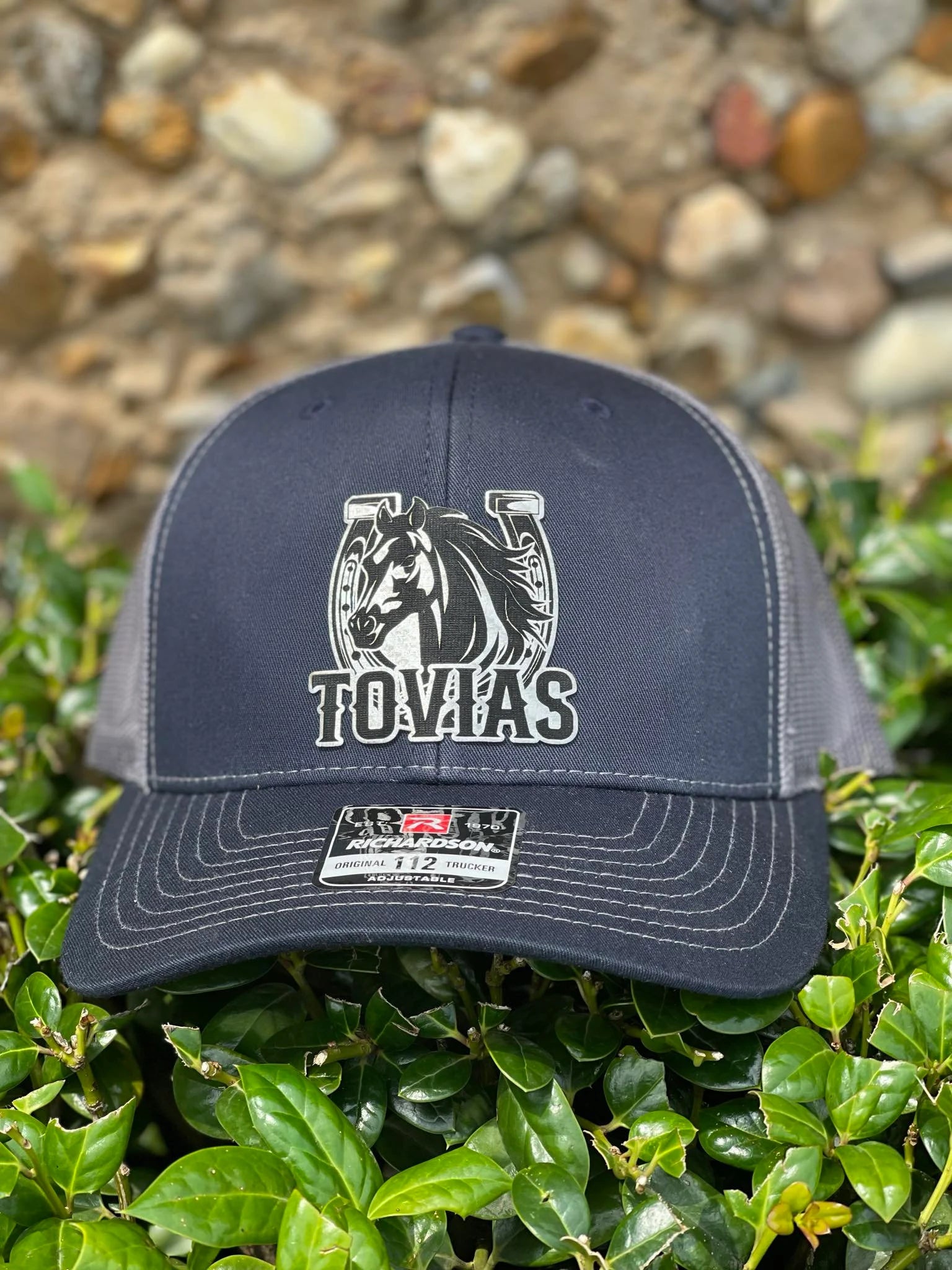 Custom hat, Horse with last name laser engraved - Gicela Aleman